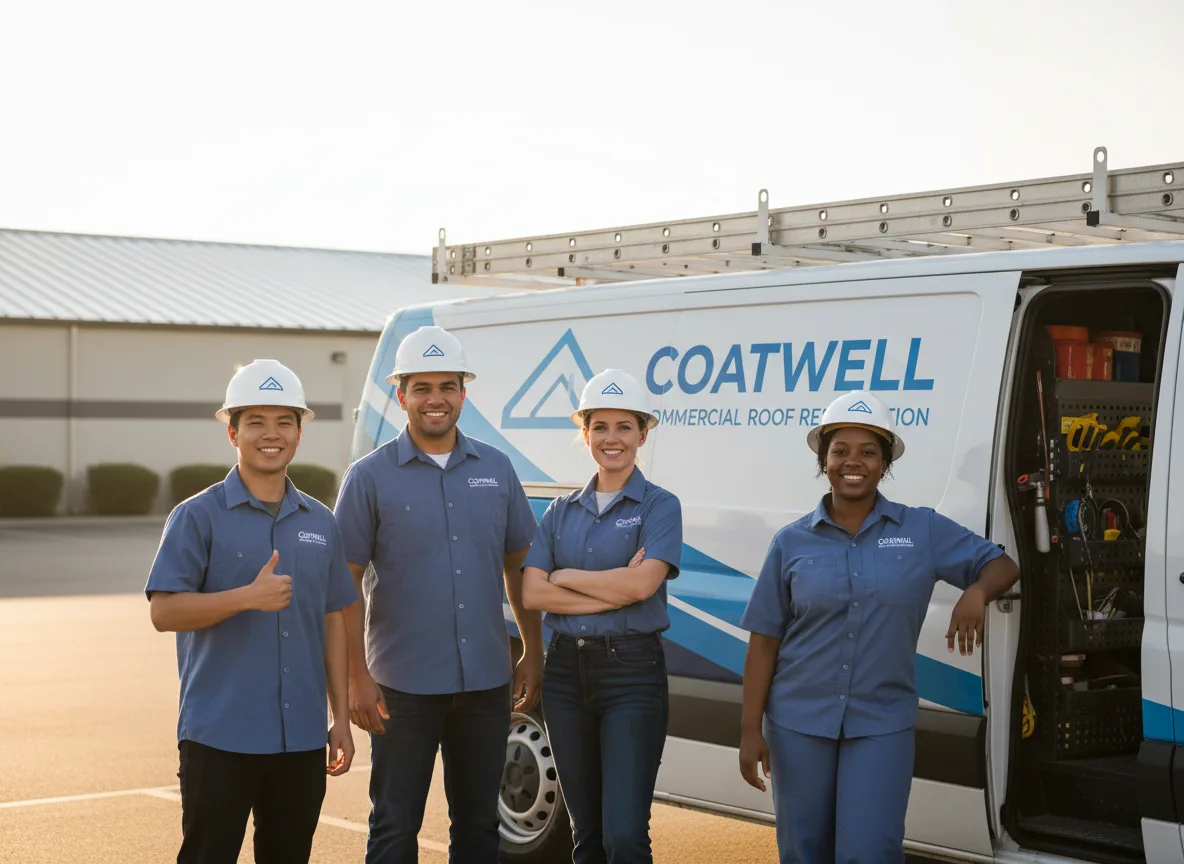Commercial roof coating company in Perry, AR